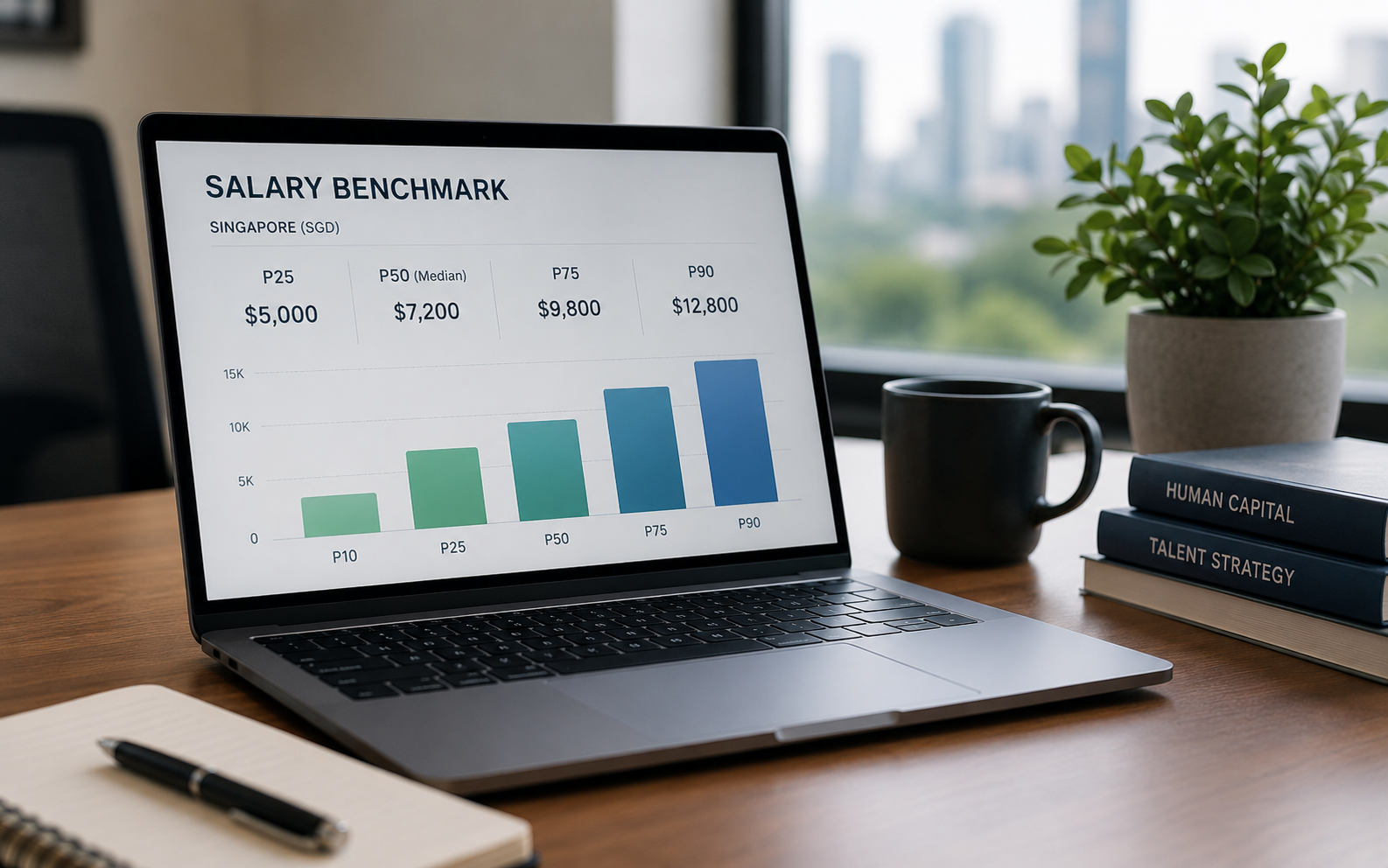 Salary bands for EP roles